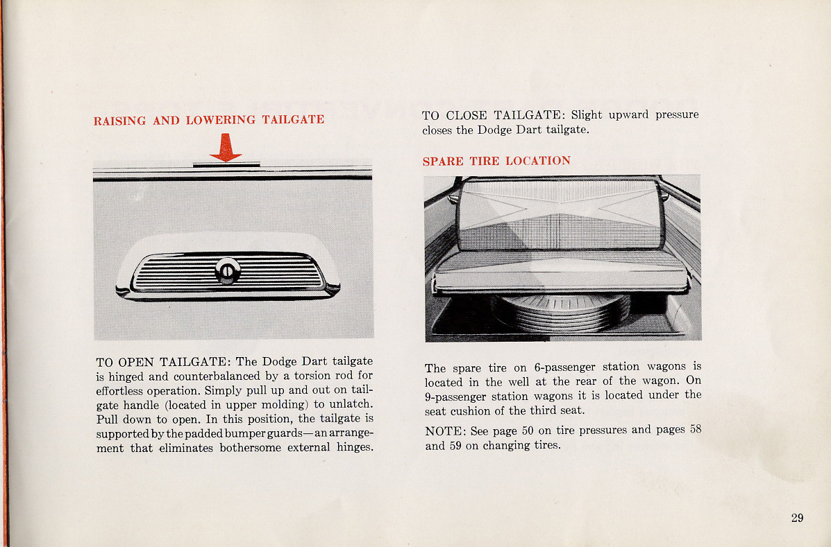 1960 Dodge Dart Owners Manual Page 26